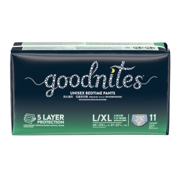 HUGGIES GOODNITES ROPA INTERIOR GR/XG 11 UN.