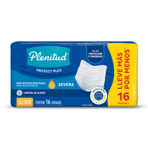 PLENITUD PROTECT PLUS ROPA INTERIOR DESECHABLE X16 UN.