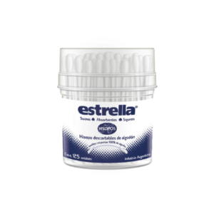 ESTRELLA HISOPOS POTE 125 UN.