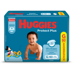 HUGGIES PROTECT PLUS AHORRAPACK G X60 UN.