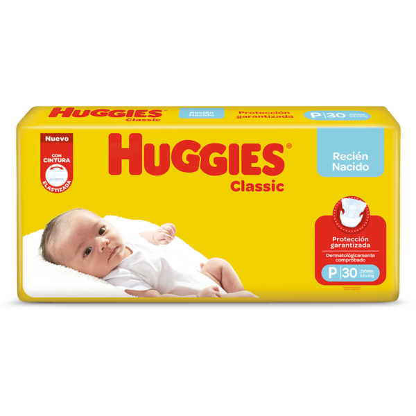 HUGGIES CLASSIC P X30 UN.