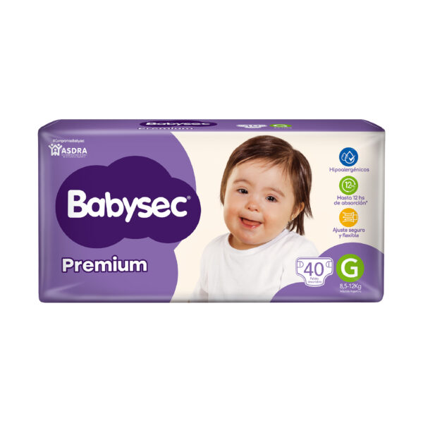 BABYSEC PREMIUM HIPER G X40 UN.