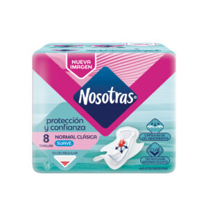 NOSOTRAS TOALLA NORMAL CLÁSICA CURV X8