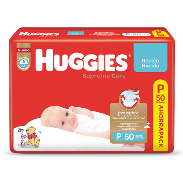 HUGGIES NATURAL CARE P X50 UN.