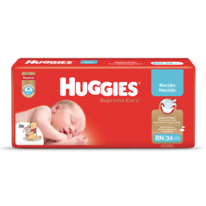 HUGGIES SUPREME RN X34 UN.