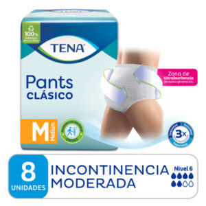 TENA ROPA INTERIOR PANTS CLÁSICO M X8