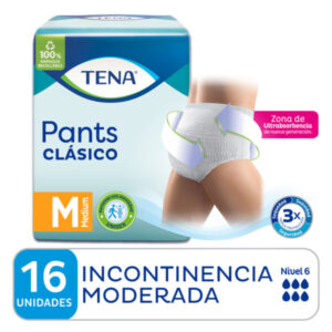 TENA ROPA INTERIOR PANTS CLÁSICO M X16