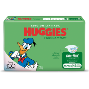 HUGGIES FLEXI COMFO XXXG X48 UN.