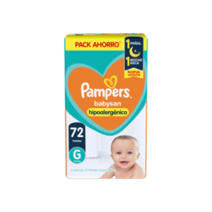 PAMPERS BABYSAN AHORRAPACK G X72 UN.