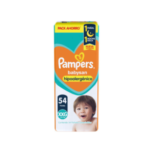 PAMPERS BABYSAN AHORRAPACK XXG X54 UN.