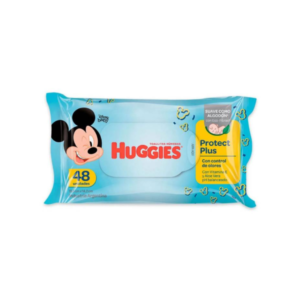 HUGGIES TOALLITAS HÚMEDAS PROTECT PLUS 48 UN.