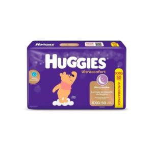 HUGGIES ULTRACONFORT AHORRAPACK XXG X50 UN.