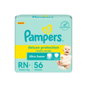 PAMPERS DELUXE RN+ X56 UN.