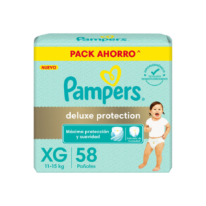 PAMPERS DELUXE AHORRAPACK XG X58 UN.