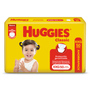 HUGGIES TRIPLE PROTECCIÓN XXG 50 UN.