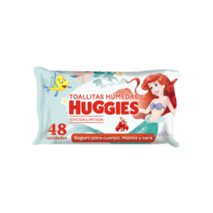 HUGGIES TOALLITAS HÚMEDAS LA SIRENITA 48 UN.