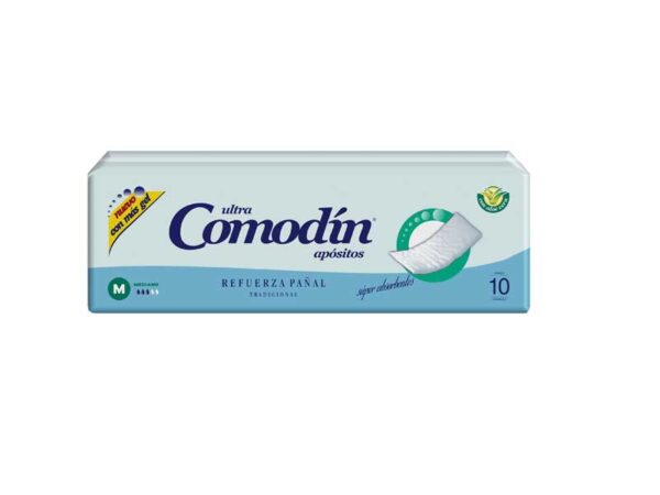 COMODIN REFUERZA PAÑAL TRADICIONAL M X10 UN.