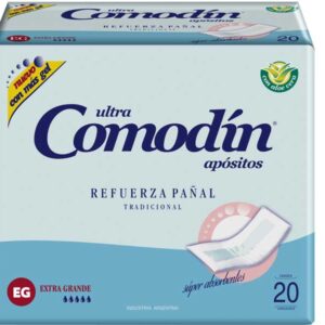 COMODIN APÓSITOS TRADICIONAL CON GEL EXT X20 UN.