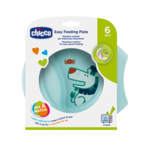 CHICCO PLATO TERMICO CELESTE 6M+