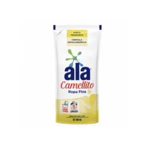 ALA CAMELLITO JABON LIQUIDO A MANO DOYPACK X450 ML