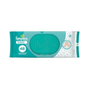 PAMPERS SIN PERFUME X48 UN.