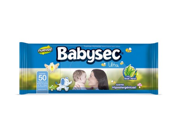 BABYSEC TOALLAS HÚMEDAS ULTRA 50 UN.