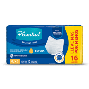 PLENITUD PROTECT PLUS ROPA INTERIOR G/XG X16 UN.