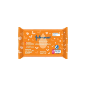 JOHNSON´S TOALLITAS HÚMEDAS LIMPIEZA & SUAVIDAD X44 UN.