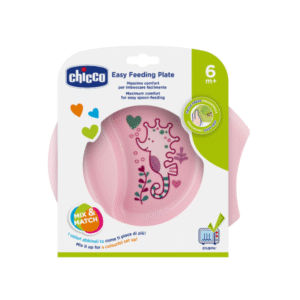 CHICCO PLATO TERMICO ROSA