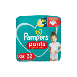 PAMPERS PANTS AJUSTE TOTAL XG X32 UN.