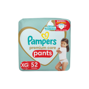 PAMPERS PREMIUM CARE PANTS XG X52 UN.