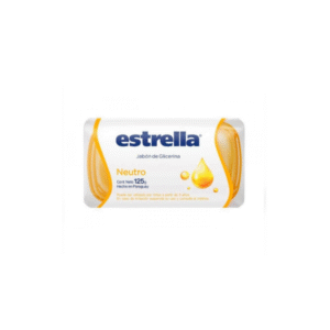 ESTRELLA JABON GLICERINA NEUTRO X125 GR