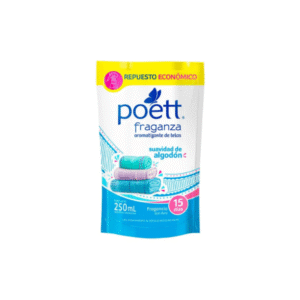 POETT AROMATIZANTE DE TELAS SUAVIDAD DE ALGODÓN X250 ML