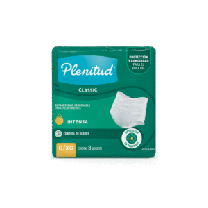 PLENITUD CLASSIC ROPA INTERIOR DESECHABLE G/XG X8 UN.