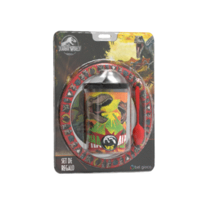 DISNEY BLISTER BOWL + VASO TOMADORA JURASSIC
