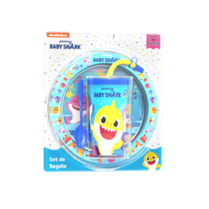 DISNEY BLISTER PLATO + VASO SPORT BABY SHARK