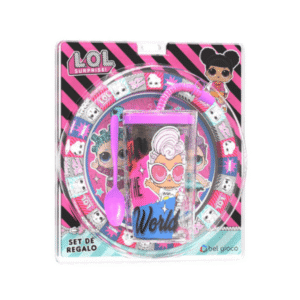 DISNEY BLISTER PLATO + VASO SPORT LOL