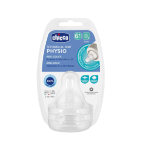 CHICCO TETINA FLUJO PAPILLA X 2 UNIDAES 2M+