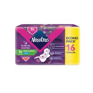 NOSOTRAS TOALLA BUENAS NOCHES MAX CURV X16