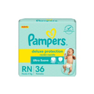 PAMPERS DELUXE RN X36 UN. (HASTA 4KG)