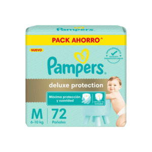 PAMPERS DELUXE AHORRAPACK M X72 UN.