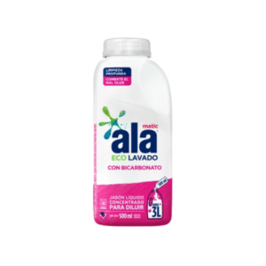 ALA JABÓN LÍQUIDO C/ BICARBONATO X500 ML
