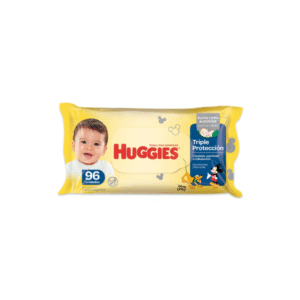 HUGGIES TOALLITAS HÚMEDAS TRIPLE PROTECCIÓN X96 UN.
