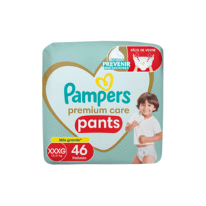 PAMPERS PANTS PREMIUM CARE XXXG X46 UN.