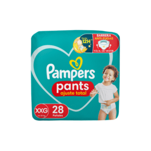 PAMPERS PANTS AJUSTE TOTAL XXG X28 UN.