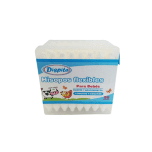 DISPITA HISOPOS FLEXIBLES PARA BEBÉS X35 UN
