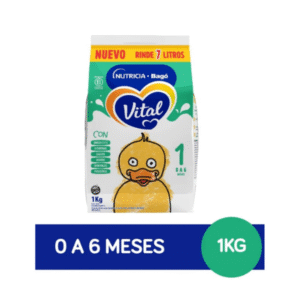 VITAL 1 FÓRMULA LÁCTEA EN POLVO DE 0 A 6 MESES - EN POUCH X1 KG