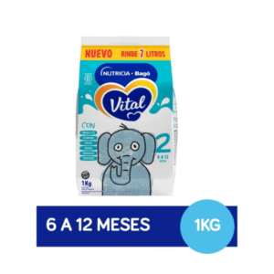 VITAL 2 FÓRMULA LÁCTEA EN POLVO DE 6 A 12 MESES - EN POUCH X1 KG