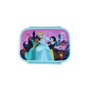 LUNCHERA VIANDA ESCOLAR CON DIVISION - PRINCESAS