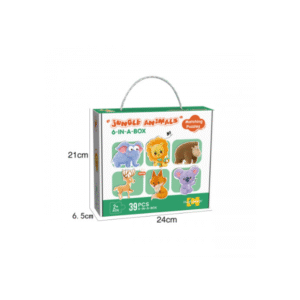 ROMPECABEZAS ANIMALES JUNGLA - 39 PIEZAS
